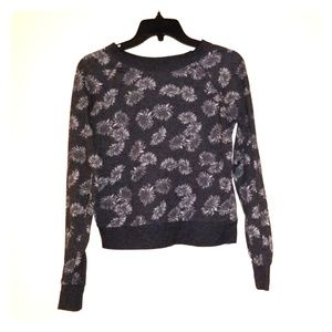 Long sleeve sunflower shirt